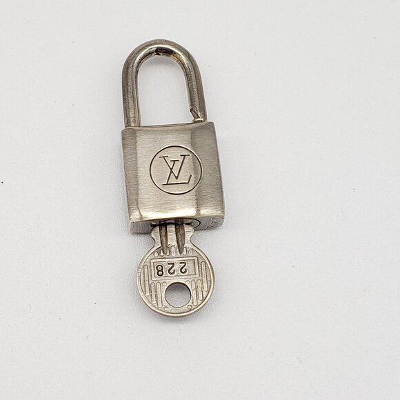Louis Vuitton Vintage Silver Plated Padlock - Picture 1 of 4